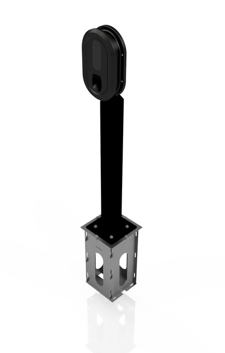 EV Charger Mounting Pole detail 6