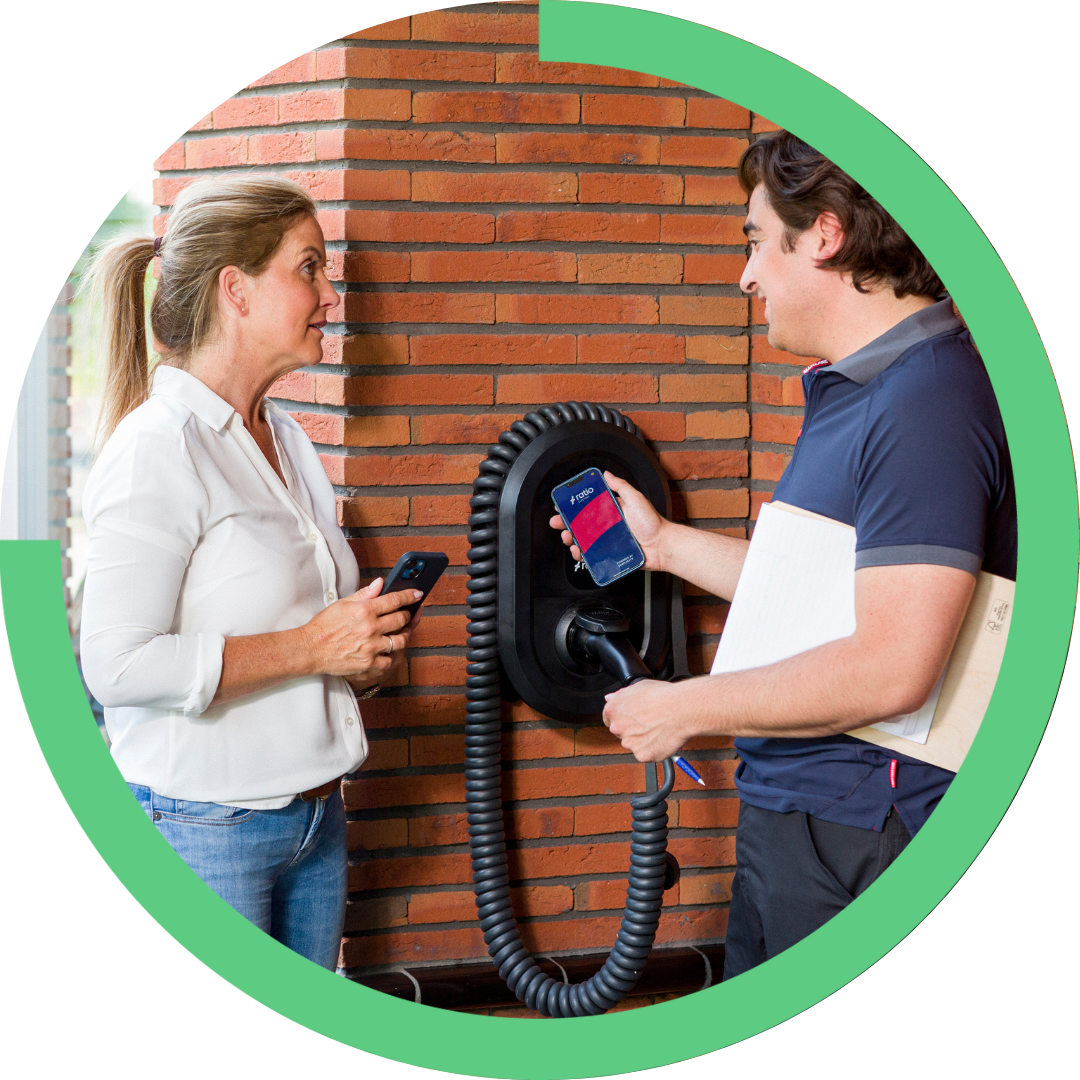 Ratio io6 laadpaal zakelijk