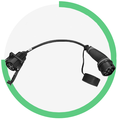 Ratio laadkabel adapter