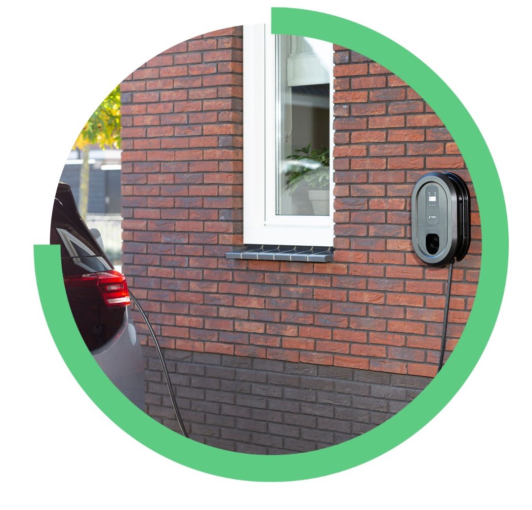 Laadpaal met vaste kabel – Ratio Electric