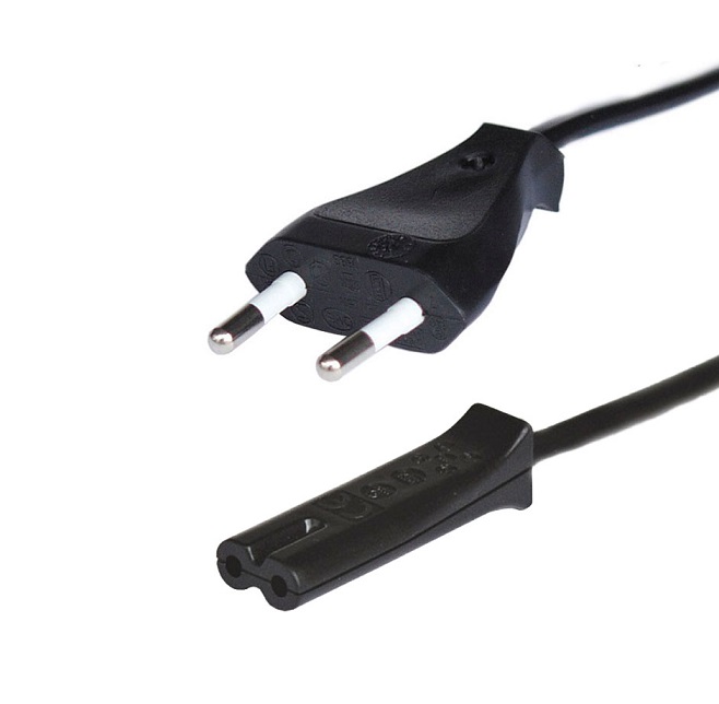Euro plug-open end power cords detail 4