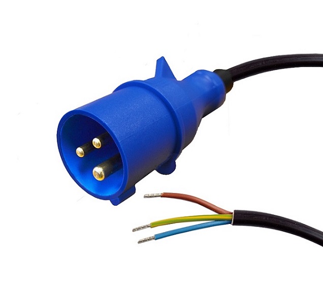 1807 CEE (IEC 60309) snoeren Enkelfasige en driefasige CEE-kabels.