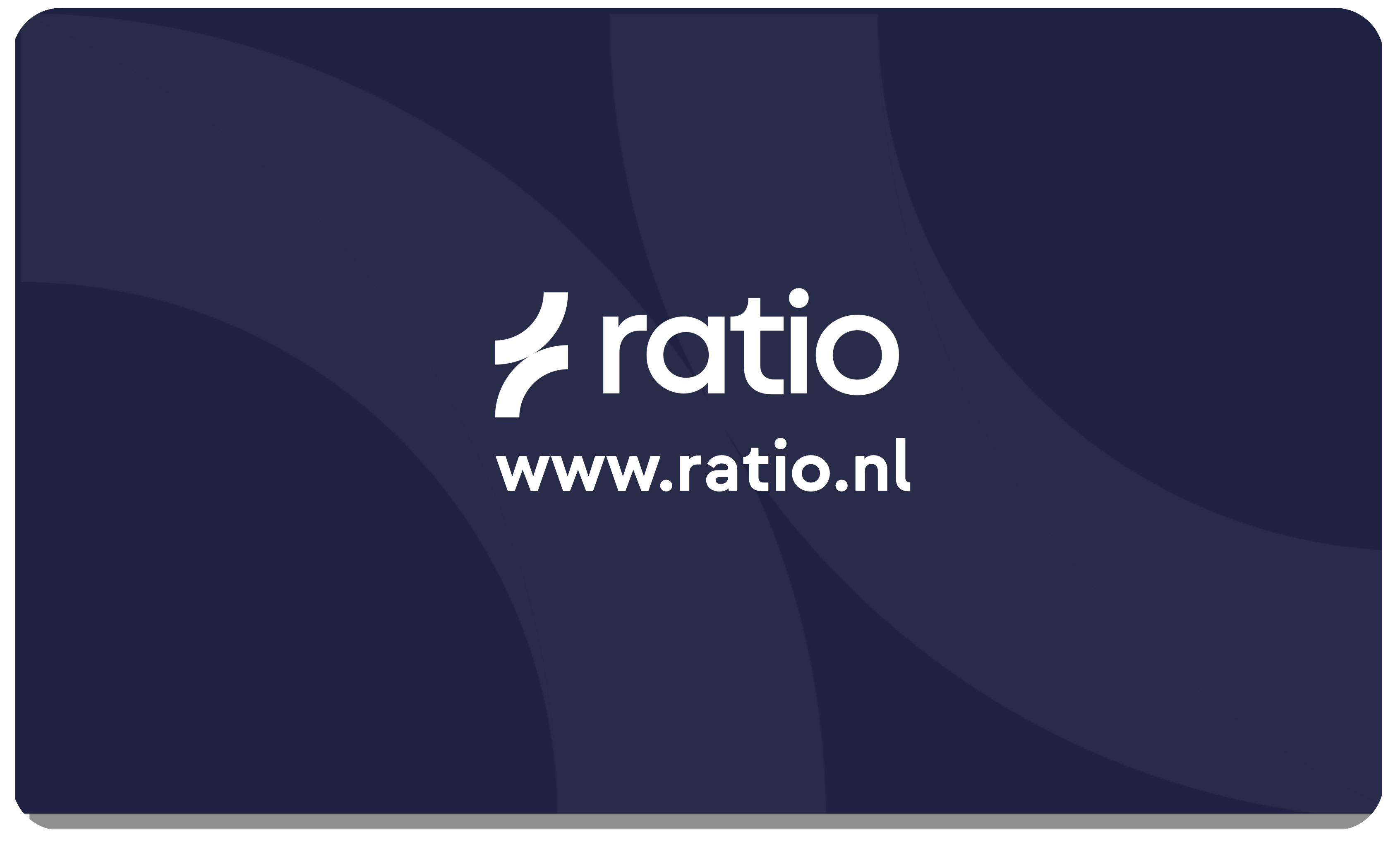 38908 RFID laadpas RFID laadpas voor Ratio io7