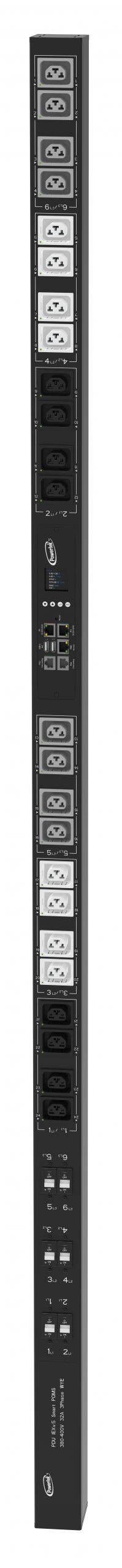 IPDU Per Inlet Monitored Metered Intelligent Power Distribution with remote internet access for information per inlet