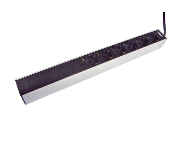 PLA416-6 PDU Basis Enkel fase Basis PDU met Schuko en/of C13 en/of C19 outlets