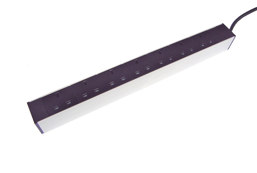 PLA416-7UK PDU Basis Internationaal Basis PDU met inlets en outlets voor het VK, USA, Denemarken en met aardpin