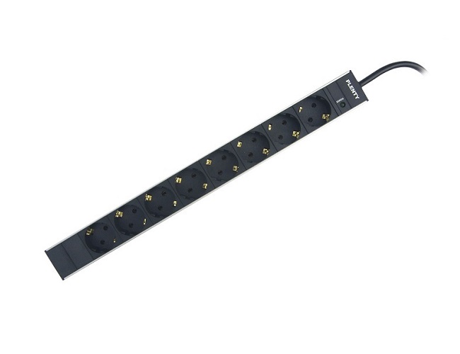 PLA416-8LED PDU Basis Enkel fase Basis PDU met Schuko en/of C13 en/of C19 outlets