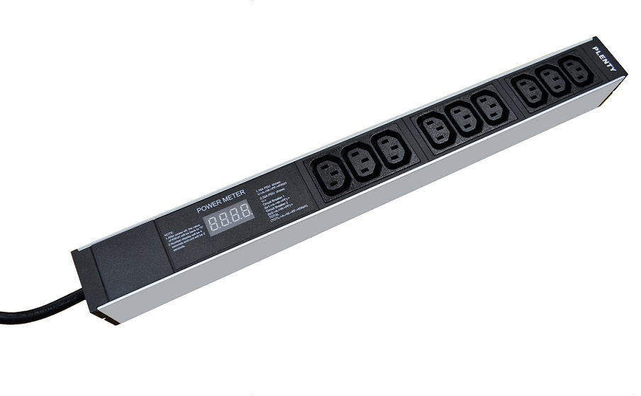PLA416-9PM PDU metered Metered PDU with local information of power usage