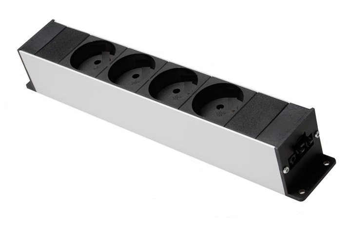 PLB244-4 Bureau stekkerdoos Desk-Box Stekkerdozen voor onder het bureau