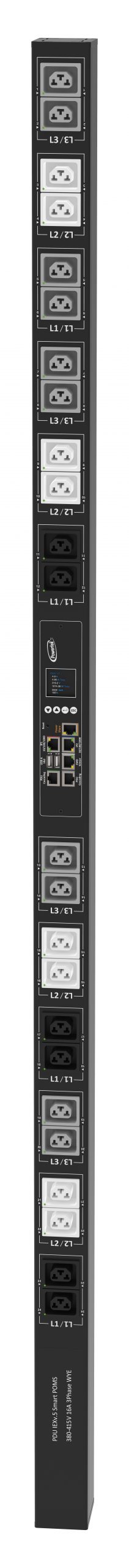 IPDU Per Outlet Monitored Metered Intelligent Power Distribution with remote internet access for information per outlet