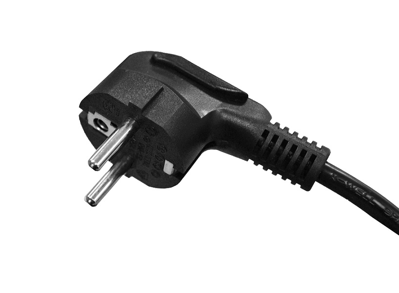 Schuko plug-open end power cords detail 2