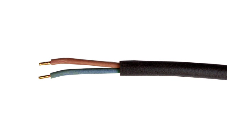 Euro plug-open end power cords detail 3